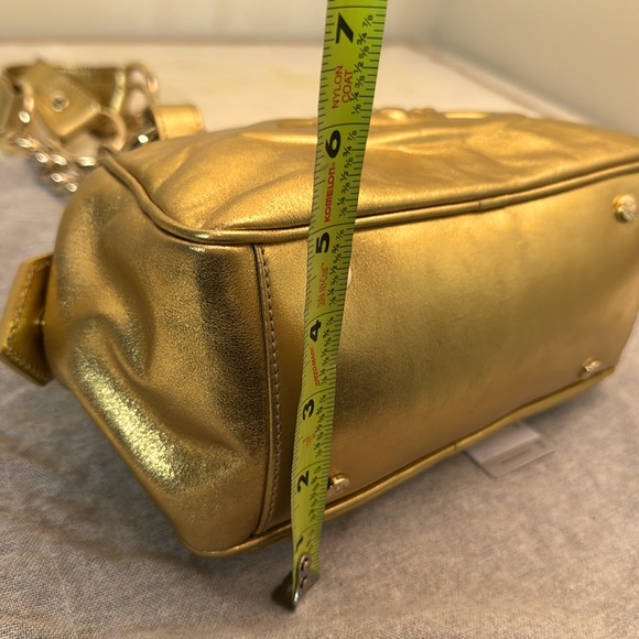 Vivienne Westwood CHAIN HANDBAG INJ ORB/GOLD METALLIC NAPPA BRAND NEW W DUST BAG - Picture 13 of 13